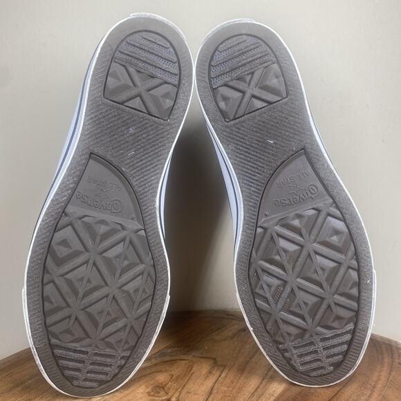 Converse Chuck Taylor All Star Womens Blue And White Size 7.5 High Top Shoes - Picture 10 of 12